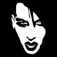 Marilyn Manson Face Urban Hoodie | Teevron