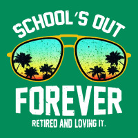 School Out Forever Retired Teacher Retro Summer Urban Hoodie | Teevron