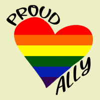 Proud Ally Lgbt Heart Gay Pride Month Urban Hoodie | Teevron