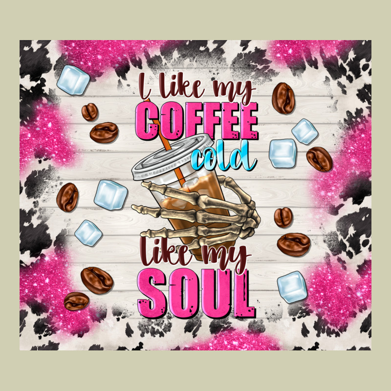 I Like My Coffee Cold Like My Soul Heavy Core Tee by TumblerDesignByShophia | Teevron