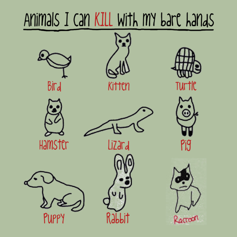 Animals I Can Kill With My Bare Hands Urban Hoodie by artisFamous | Teevron