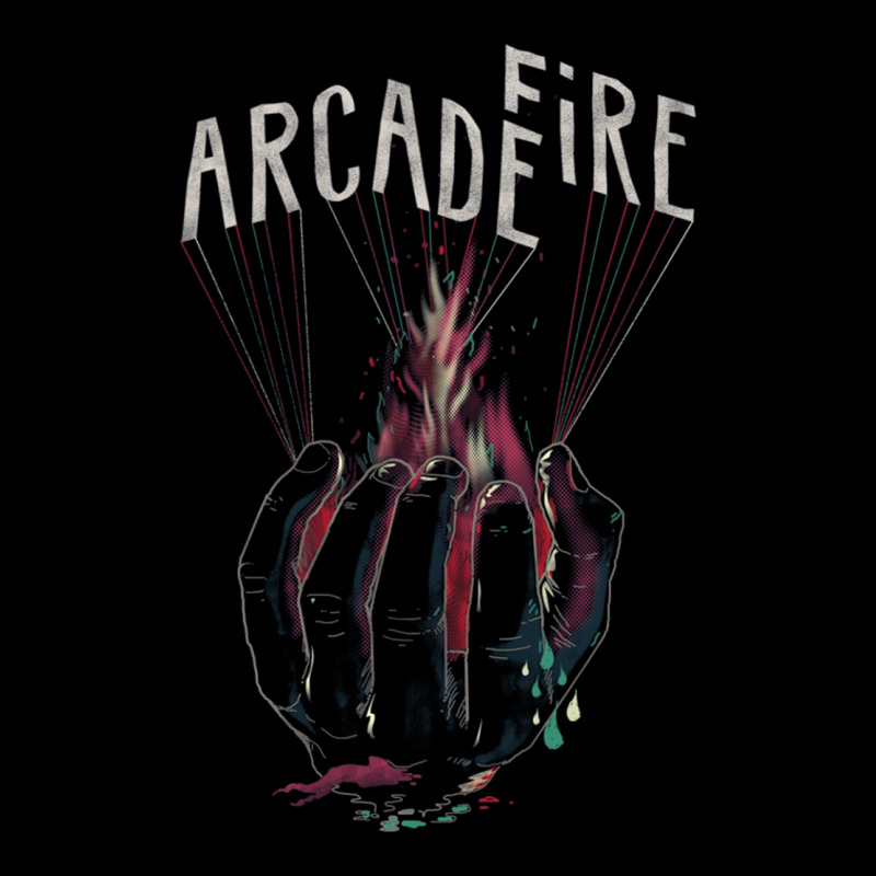 Arcade Fire Hand Urban Hoodie by artisFamous | Teevron