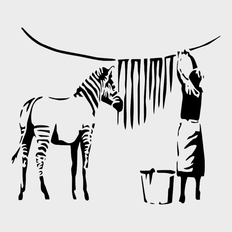 Banksy Zebra Urban Hoodie by artisFamous | Teevron