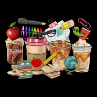 Teacher Coffee Cups Long Sleeve Tee | Teevron