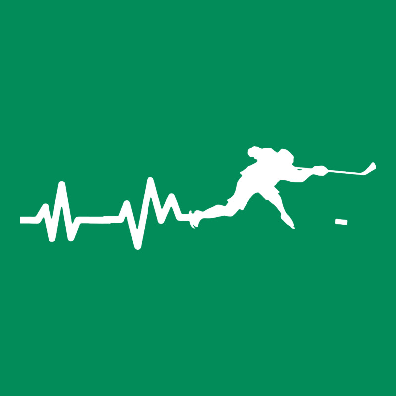 Hockey Player Heartbeat Ice Urban Hoodie by artisFamous | Teevron