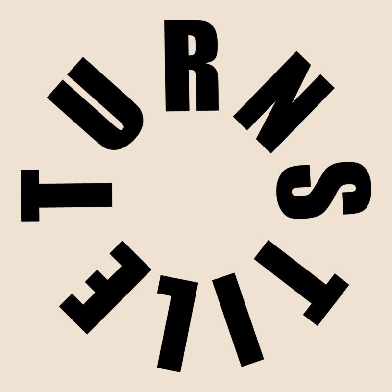 Turnstile Black On White Urban Hoodie by artisFamous | Teevron