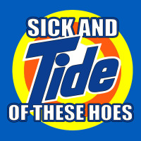 Sick And Tide Of These Hoes Urban Hoodie | Teevron