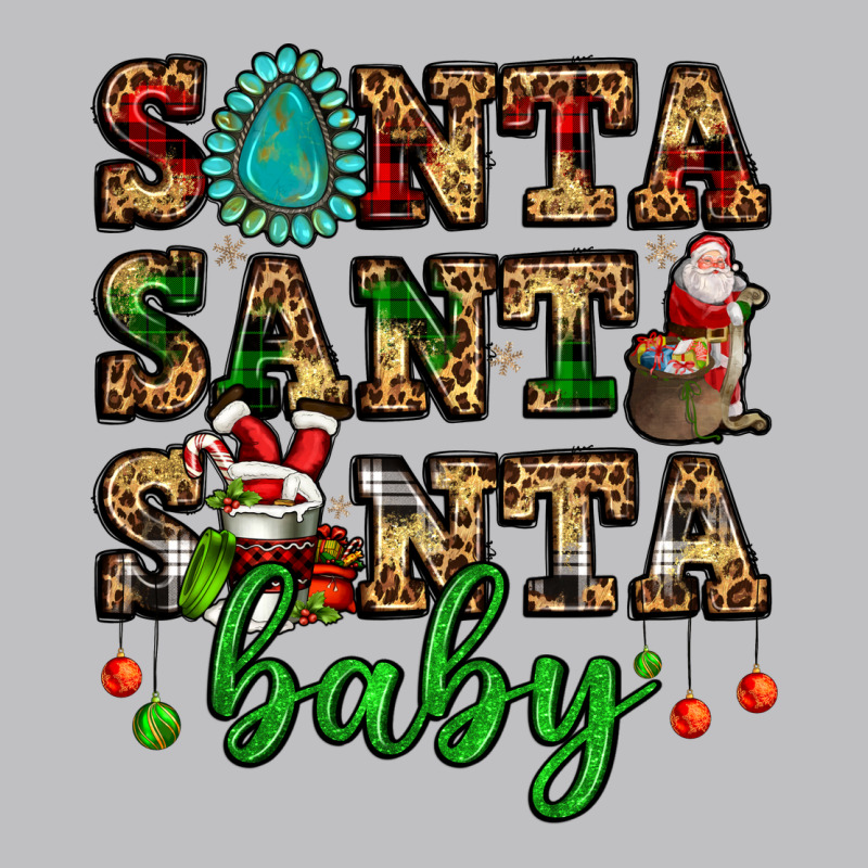 Santa Santa Santa Baby Long Sleeve Tee by FaDigitalArtStudio | Teevron