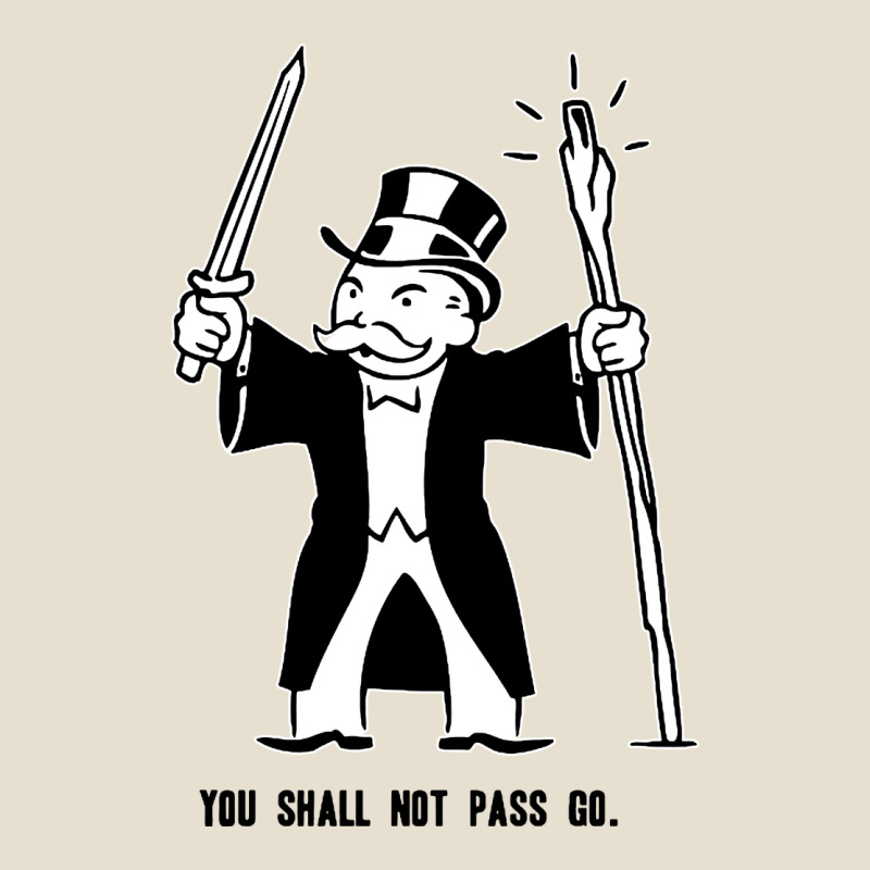 You Shall Not Pass Go Urban Hoodie by artisFamous | Teevron