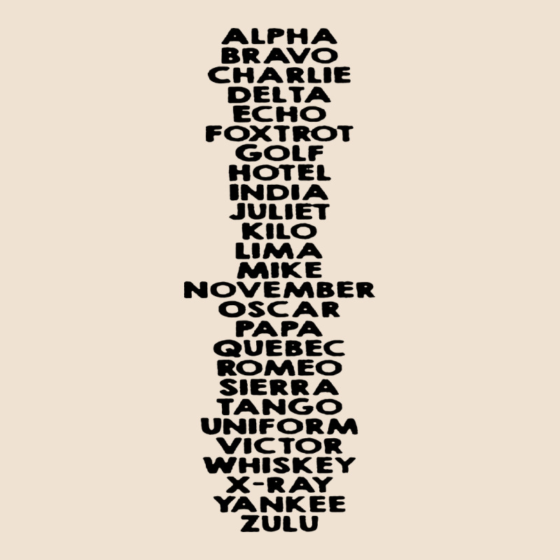 Phonetic Alphabet Urban Hoodie by artisFamous | Teevron