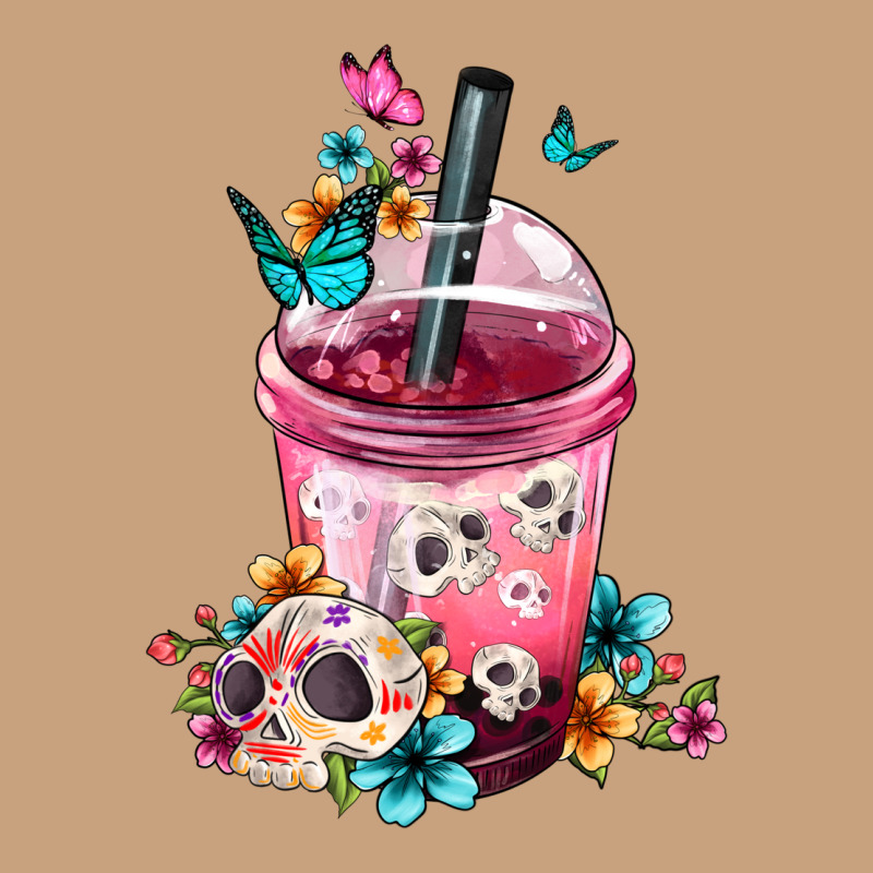 Mexican Day Of The Dead Skulls Coffee Cup Vintage Tee by FaDigitalArtStudio | Teevron