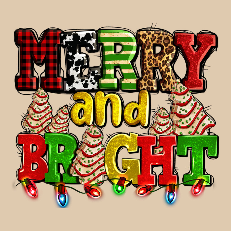 Merry And Bright With Christmas Tree  Cakes Ado Heavyweight Sweatshirt by AdoDesignShop | Teevron