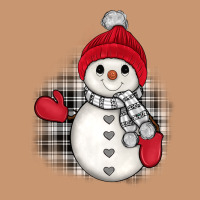 Grey Christmas Snowman Heavyweight Hoodie | Teevron