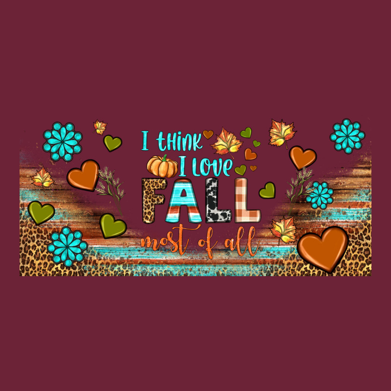I Think I Love Fall Most Of All Libbey Glass Long Sleeve Tee by BundleAndBundleShop | Teevron