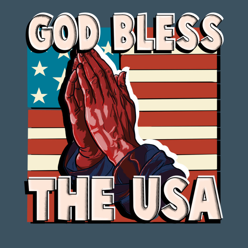 God Bless The Usa Urban Heavy Tee by FaDigitalArtStudio | Teevron