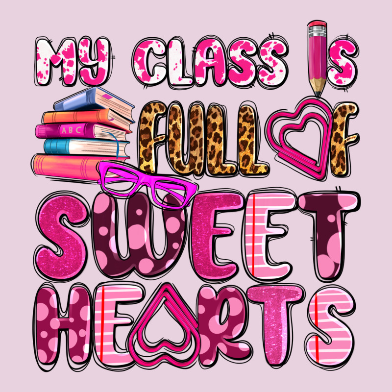 My Class Is Full Of Sweet Hearts Olivia Ladies Tee by OliviaCreatesArt | Teevron