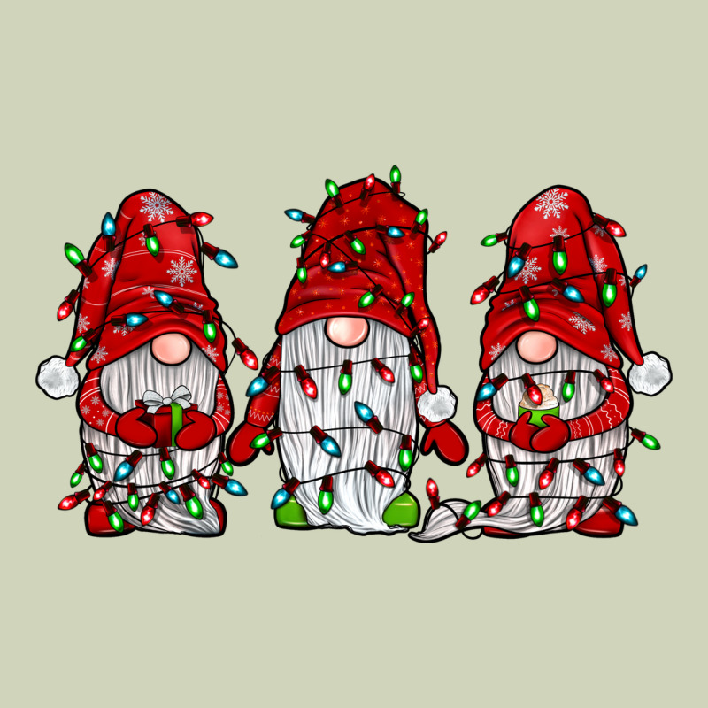 Gnome With Christmas Lights Heavyweight Hoodie by JahusDesignShop | Teevron