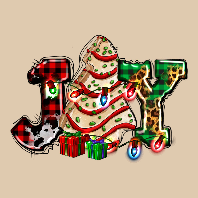 Joy With Christmas Tree Cake Ado Heavyweight Sweatshirt by AdoDesignShop | Teevron