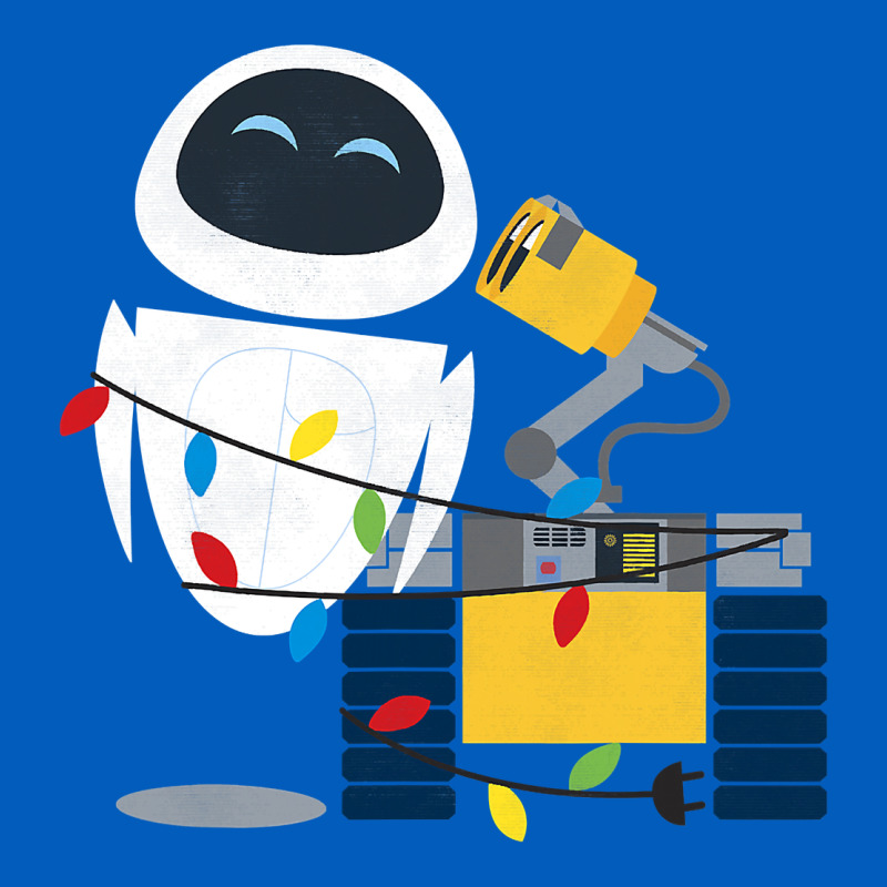 Wall E Eve Christmas Light Wrap Graphic T Shirt Urban Hoodie by artisFamous | Teevron