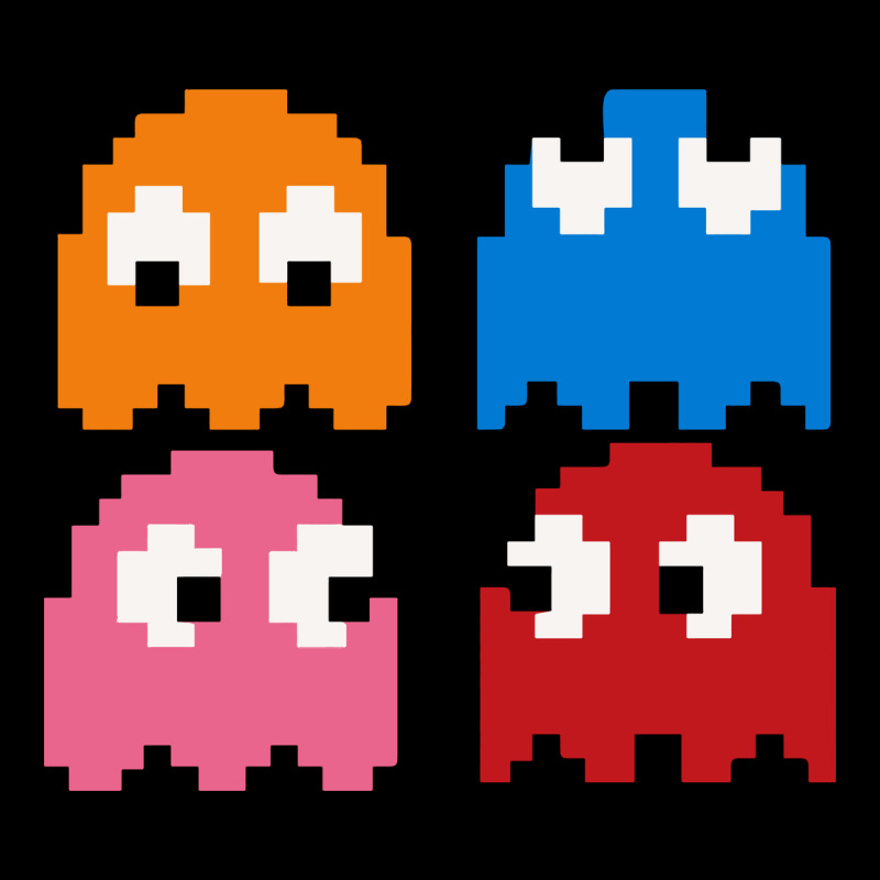 Pacman Ghosts Cool Retro 80s Urban Hoodie by artisFamous | Teevron