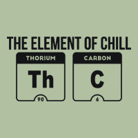 Mens The Element Of Chill Thc Marijuana Joke Black Urban Hoodie | Teevron