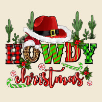 Howdy Christmas Cowboy Hat Premium Tee | Teevron