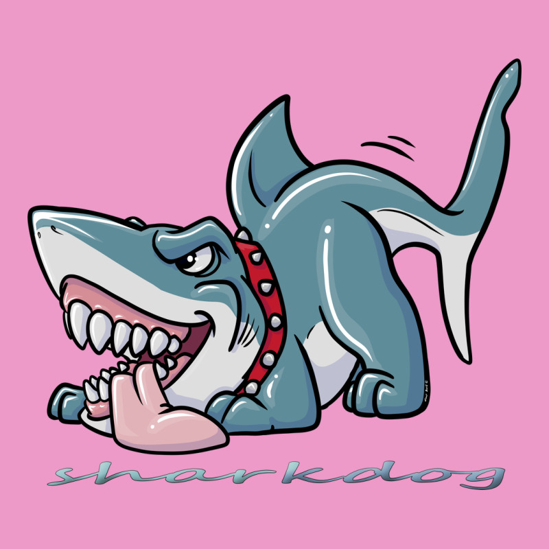 Sharkdog Sticker Urban Hoodie by artisFamous | Teevron