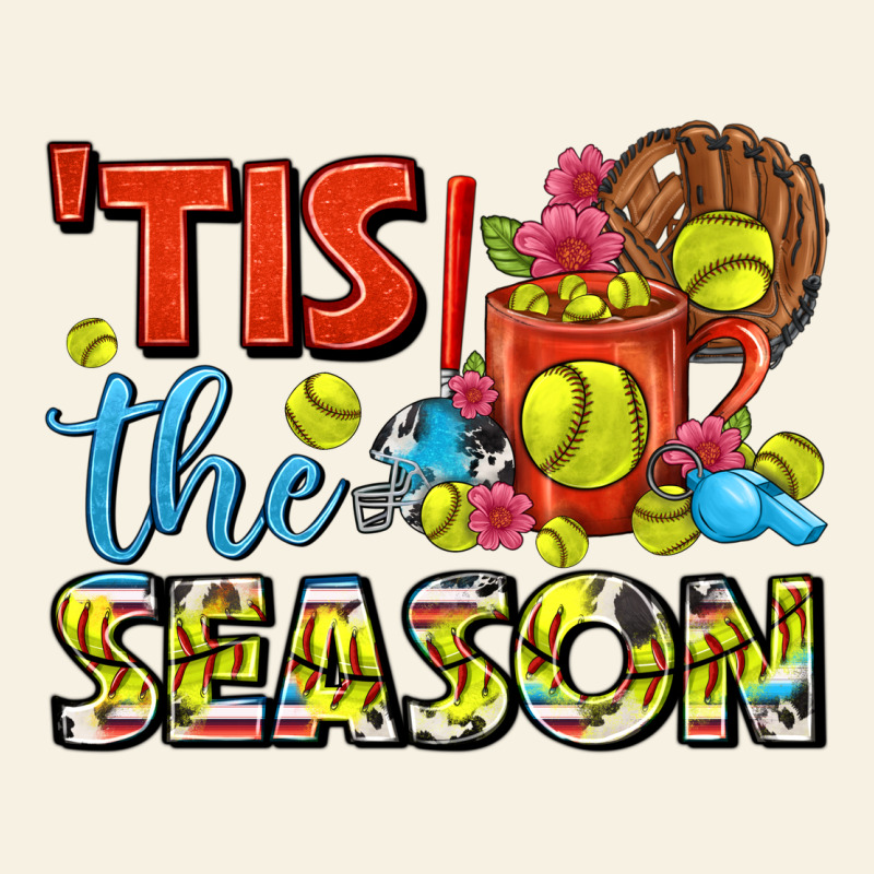 Tis The Season  Softball Coffee Mug Vintage Tee by FaDigitalArtStudio | Teevron