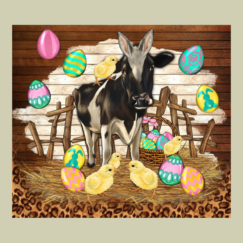 Cow And Chick Easter Heavy Core Tee by TumblerDesignByShophia | Teevron