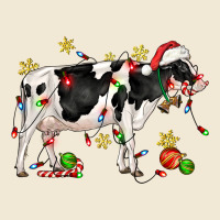 Christmas Holstein Cow Premium Tee | Teevron
