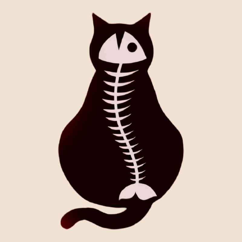 Cat With Fish Bone Urban Hoodie by artisFamous | Teevron