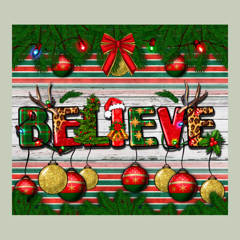 Christmas Believe Long Sleeve Tee by BundleAndBundleShop | Teevron