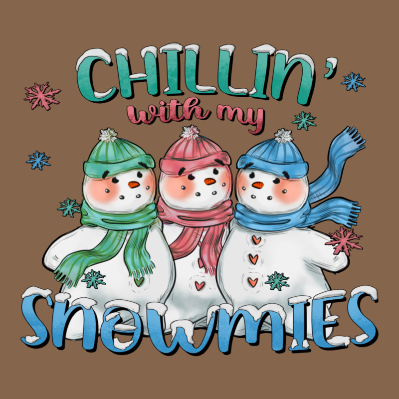 Chillin With My Snowmies Premium Tee by CowGirlArtShop | Teevron
