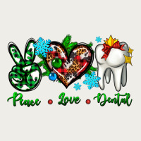 Peace Love Dental For Christmas Zipper Hoodie | Teevron
