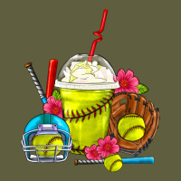 Softball Frappe Coffee Vintage Tee | Teevron