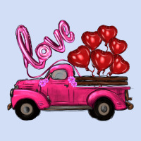 Valentines Day Turck With Balloons Urban Hoodie | Teevron
