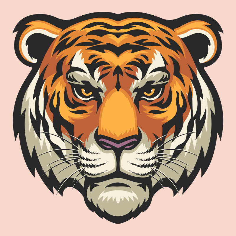 Tiger Vector Face Urban Hoodie by artisFamous | Teevron
