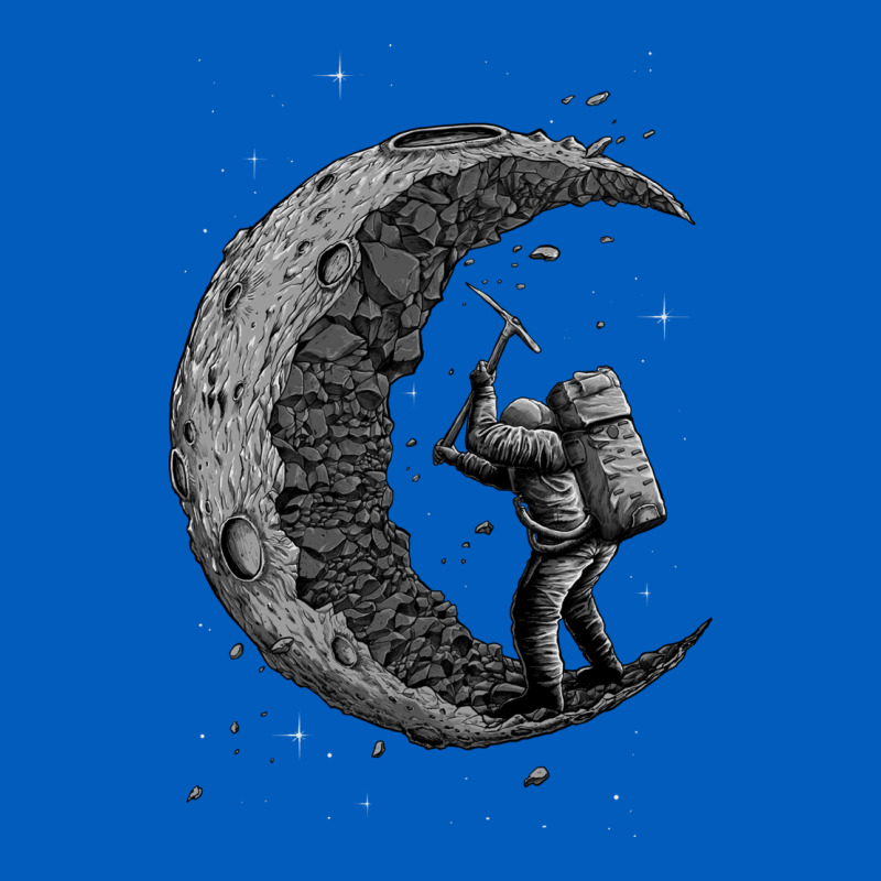Digging The Moon Urban Hoodie by artisFamous | Teevron