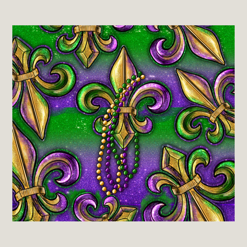 Mardi Gras Fleur De Lis Heavy Core Tee by RanaPortraitStore | Teevron