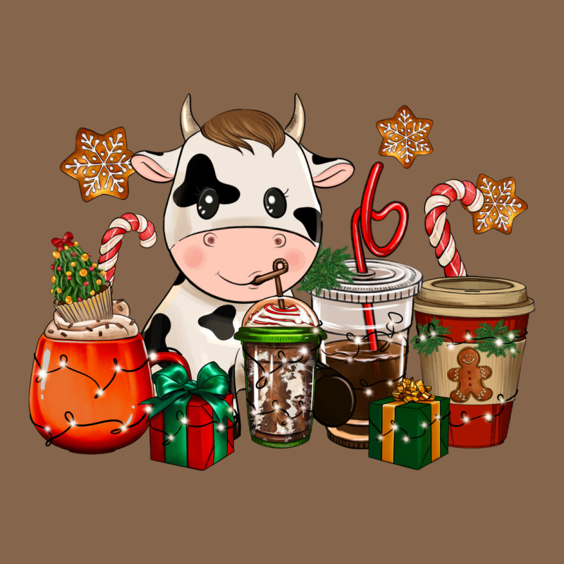 Cow Coffee Cups Christmas Premium Tee by CowGirlArtShop | Teevron