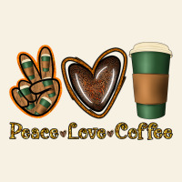 Peace Love Coffee Vintage Tee | Teevron