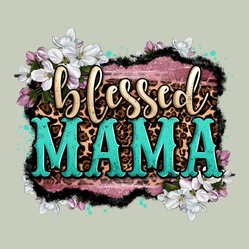 Blessed Mama Ladies Tee by OliviaCreatesArt | Teevron