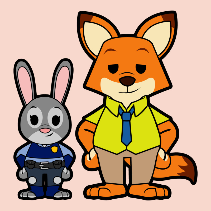 Zootopia Duo Chibi Urban Hoodie by artisFamous | Teevron