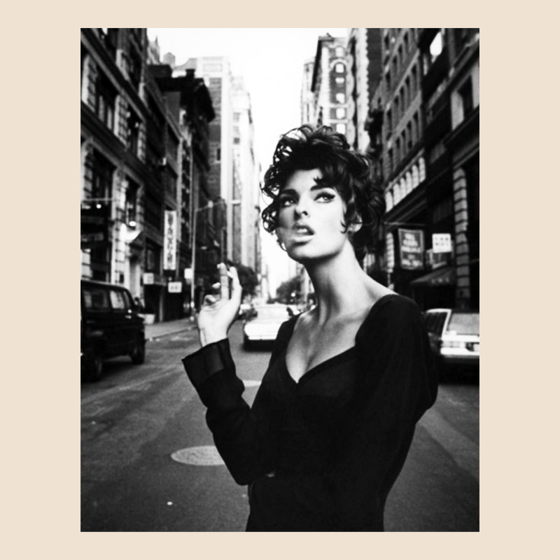 Linda Evangelista Fashion Model Urban Hoodie by artisFamous | Teevron