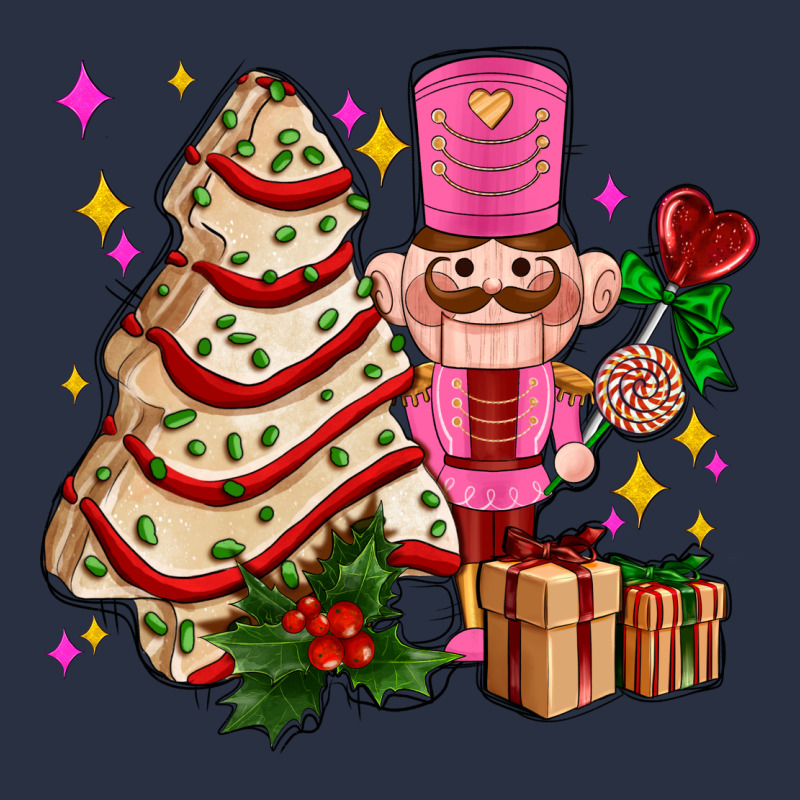 Christmas Tree Cake And Nutcracker With Gifts Ado Heavyweight Sweatshirt by AdoDesignShop | Teevron