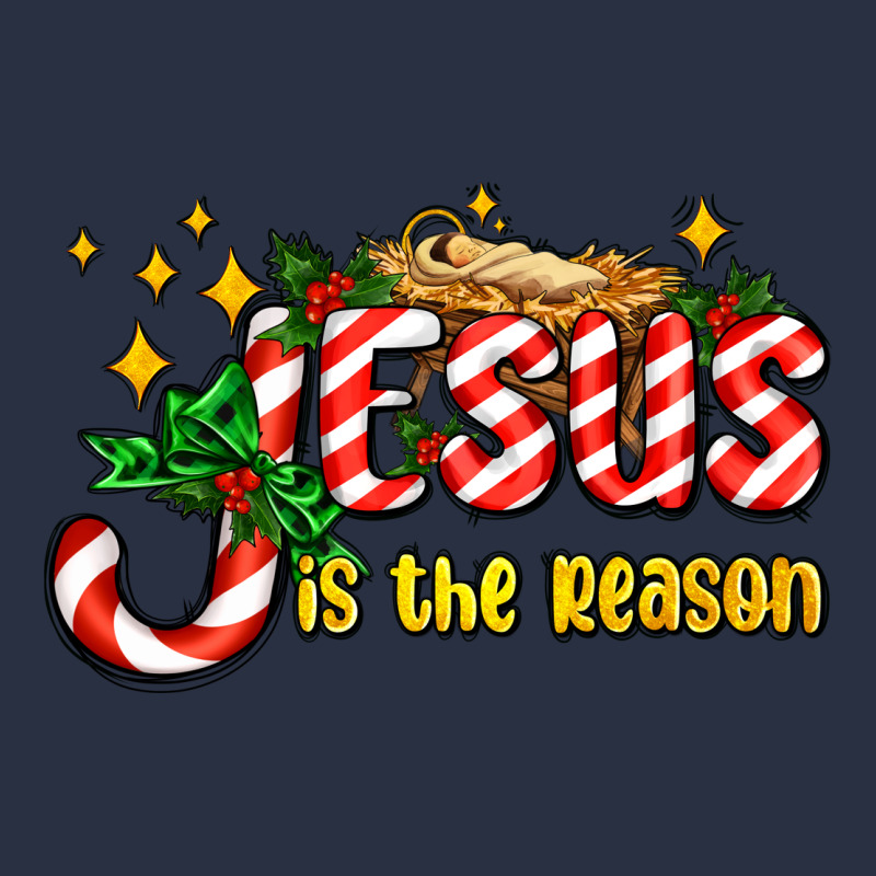 Jesus Is The Reason With Christmas Candy Ado Heavyweight Sweatshirt by AdoDesignShop | Teevron