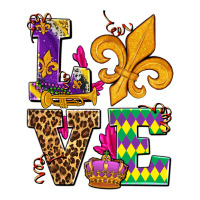 Mardi Gras Love Olivia Ladies Tee | Teevron