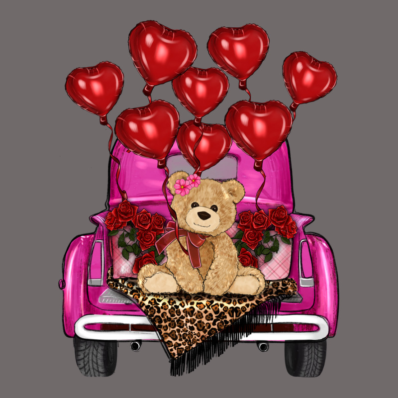 Valentines Day Tedybear Truck Urban Hoodie by RanaPortraitStore | Teevron