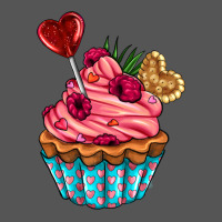 Valentines Day Cupcake Zipper Hoodie | Teevron