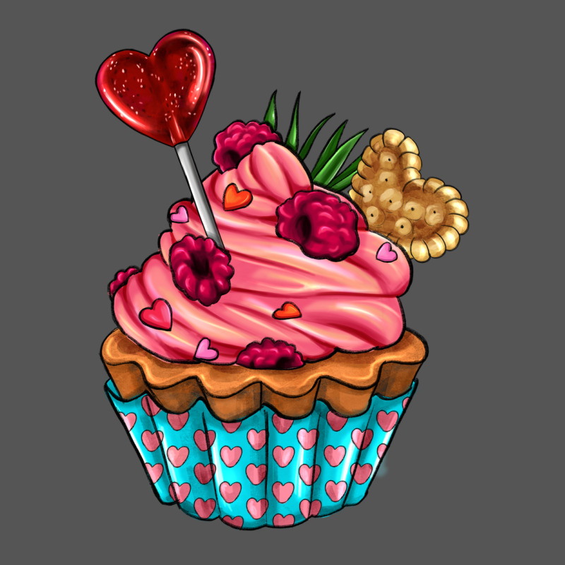 Valentines Day Cupcake Zipper Hoodie by AdoDesignShop | Teevron
